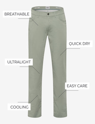 BRAX CADIZ U Stoffhose - Seafoam Sage - 7884120 81-3128-37