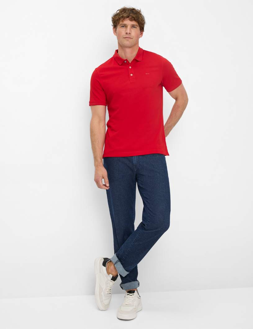 BRAX PETE Poloshirt - Crimson Pulse - 70426000 21-4508-43 von BRAX