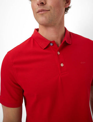 BRAX PETE Poloshirt - Crimson Pulse - 70426000 21-4508-43