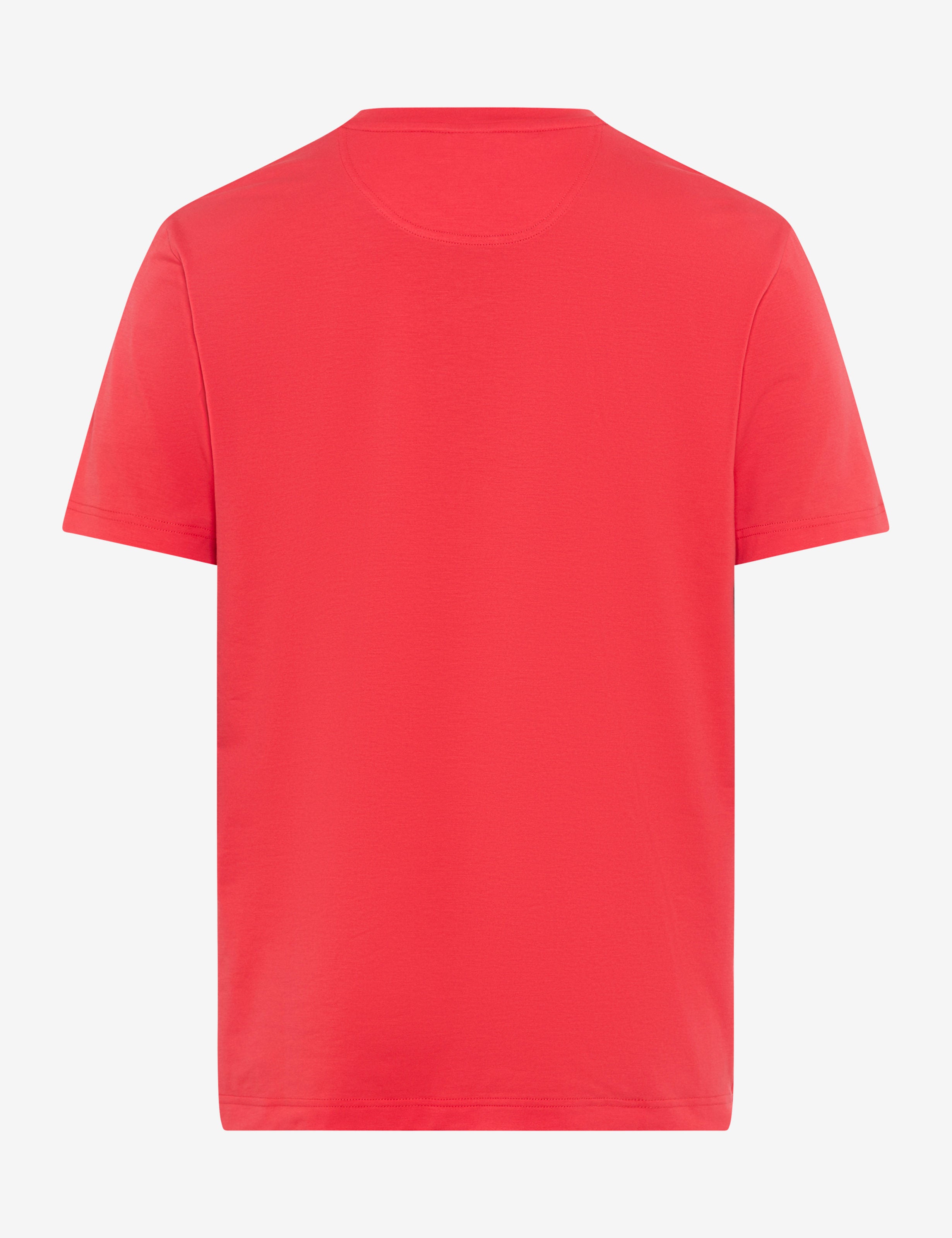 BRAX TED Kurzarm T-Shirt - Crimson Drift Red - 70816100 70-0008-46