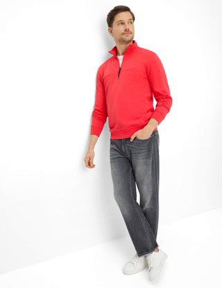 BRAX Sion Pullover/Longsleeve - Crimson Skyline - 70622000 70-0045-46