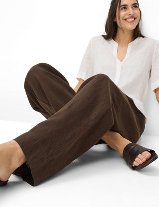 BRAX FARINA Stoffhose - Cocoa Drift - 9885020 09-2202-52