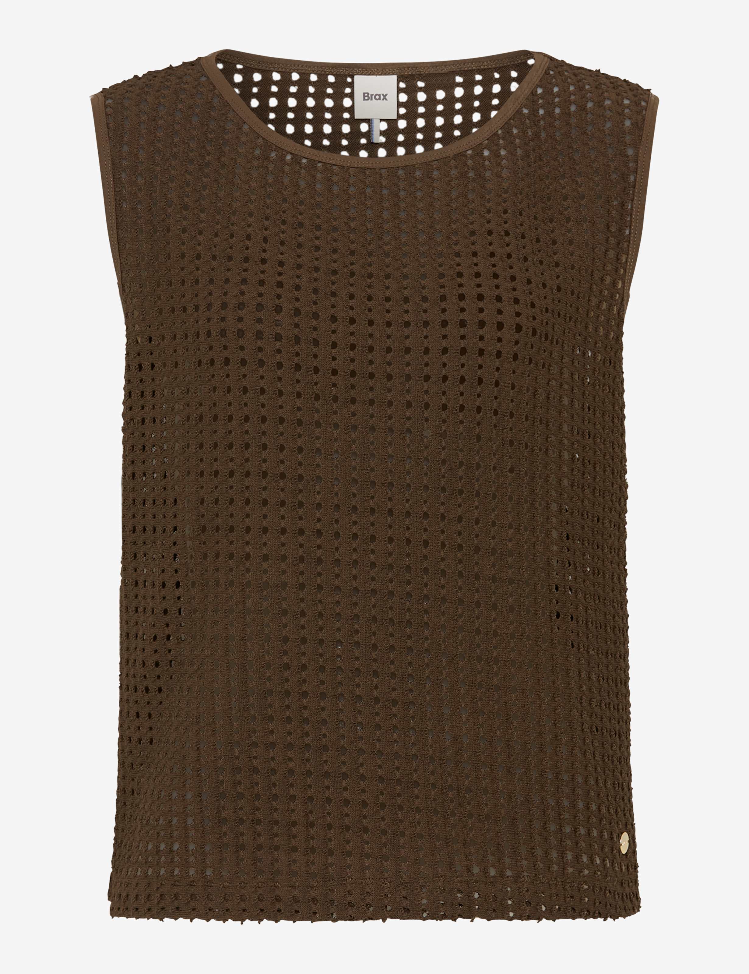 BRAX INA Top - Espresso Dusk Brown - 90664100 90-0041-52