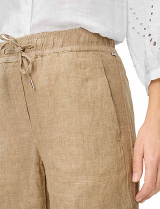 BRAX FARINA Stoffhose - Sunkissed Linen Beige - 9885020 09-2202-54