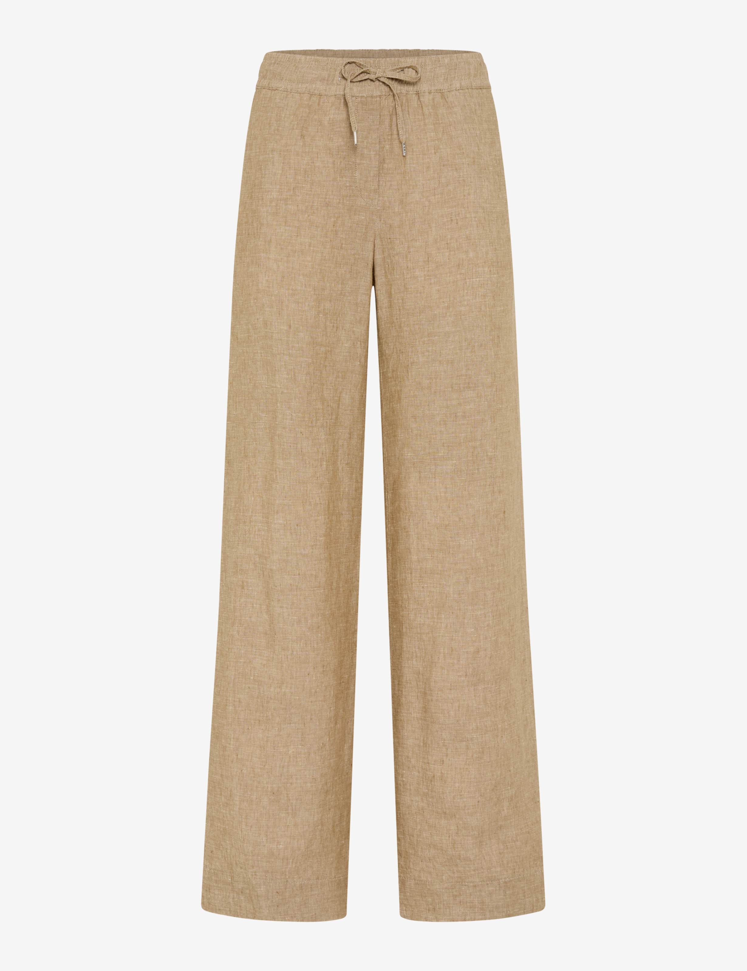 BRAX FARINA Stoffhose - Sunkissed Linen Beige - 9885020 09-2202-54