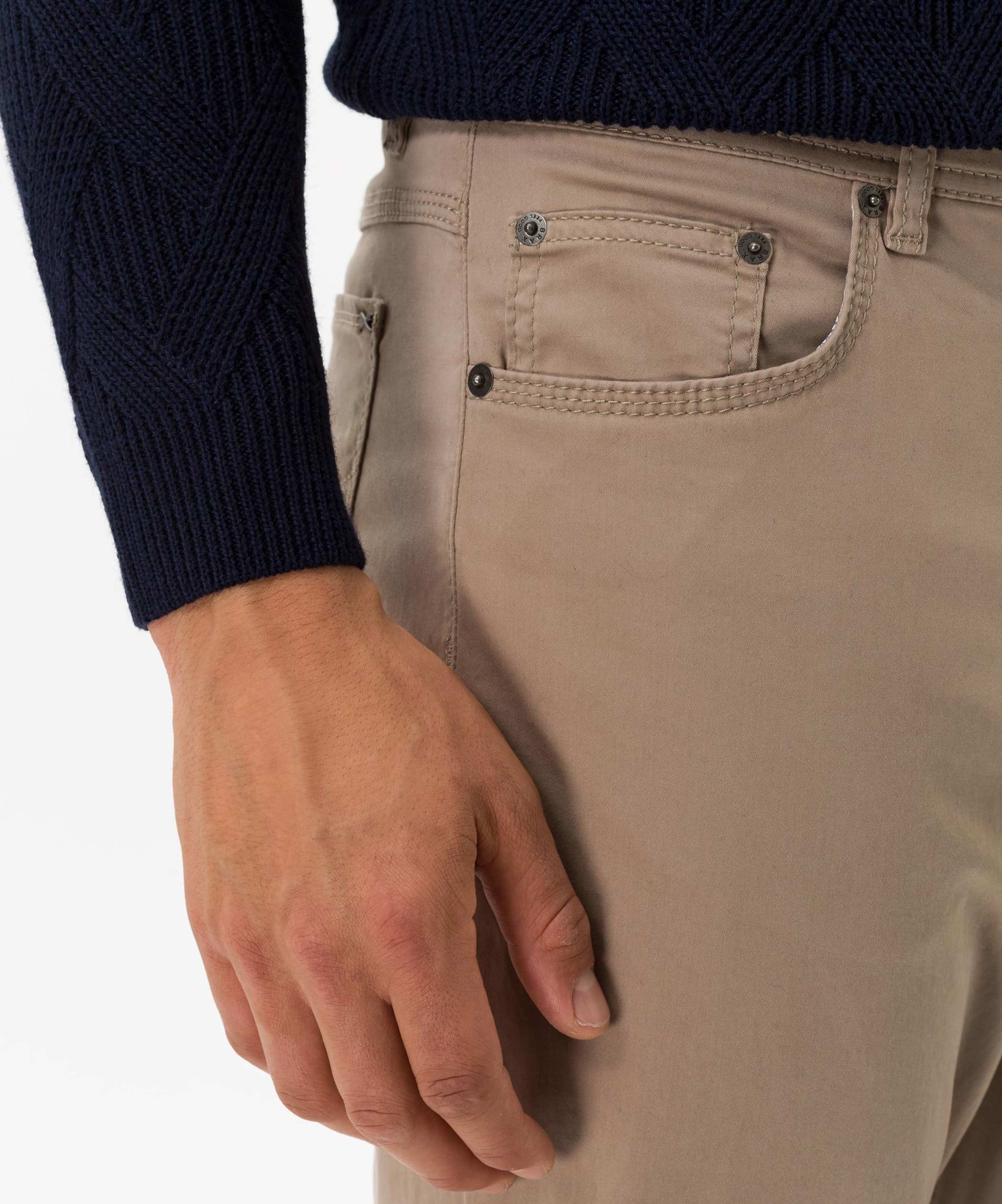 BRAX COOPER Fancyhose - Stone Beige Sand - 80-2000-54 von BRAX