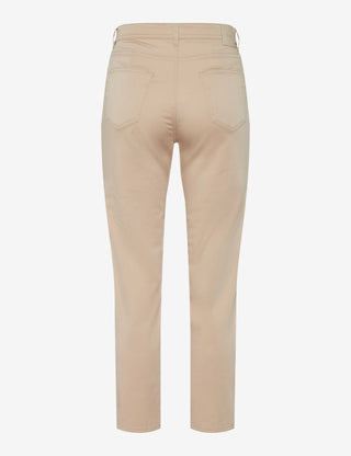 BRAX MARY S - Oyster Sand Cropped Five Pocket - 9838820 71-3208-56