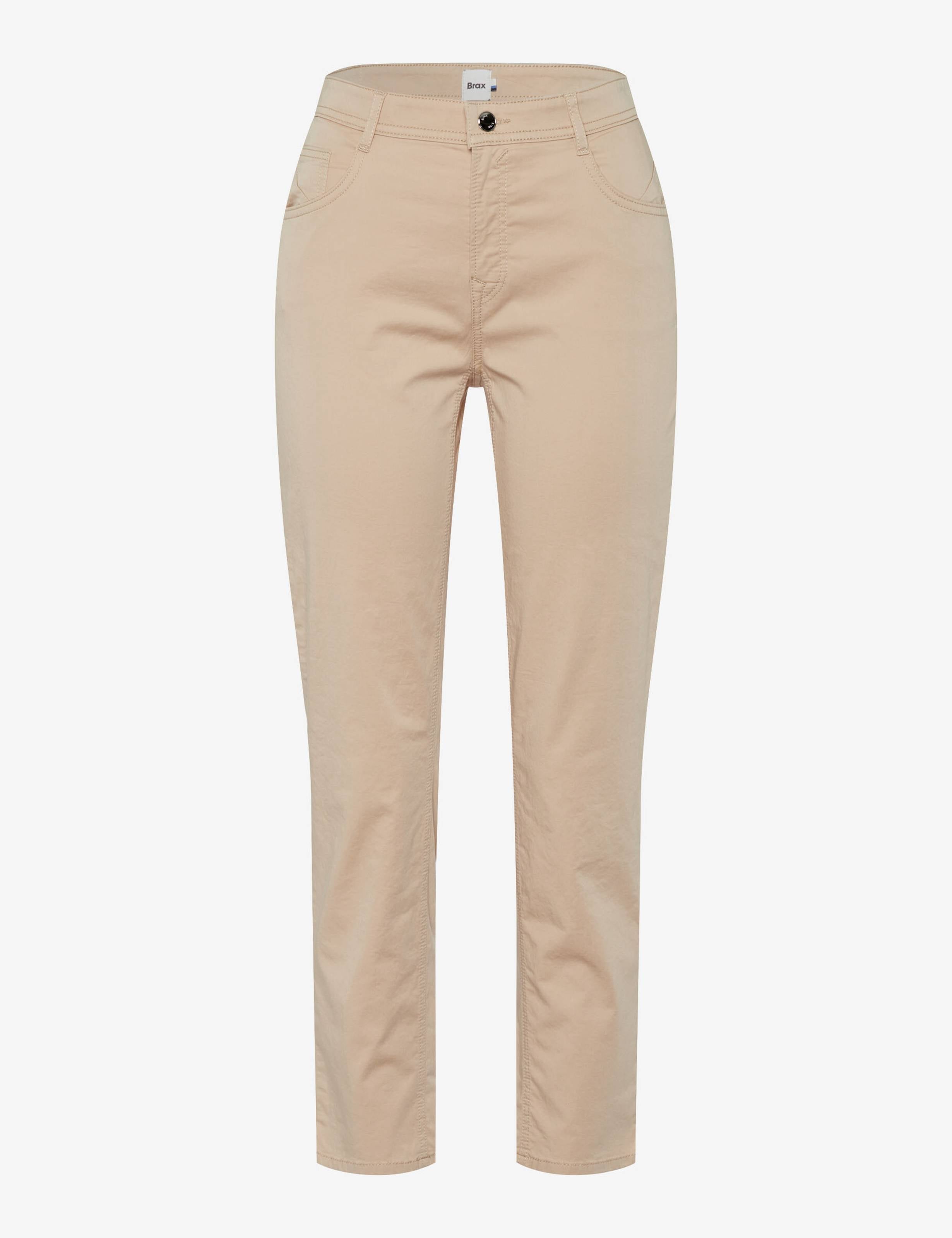 BRAX MARY S - Oyster Sand Cropped Five Pocket - 9838820 71-3208-56