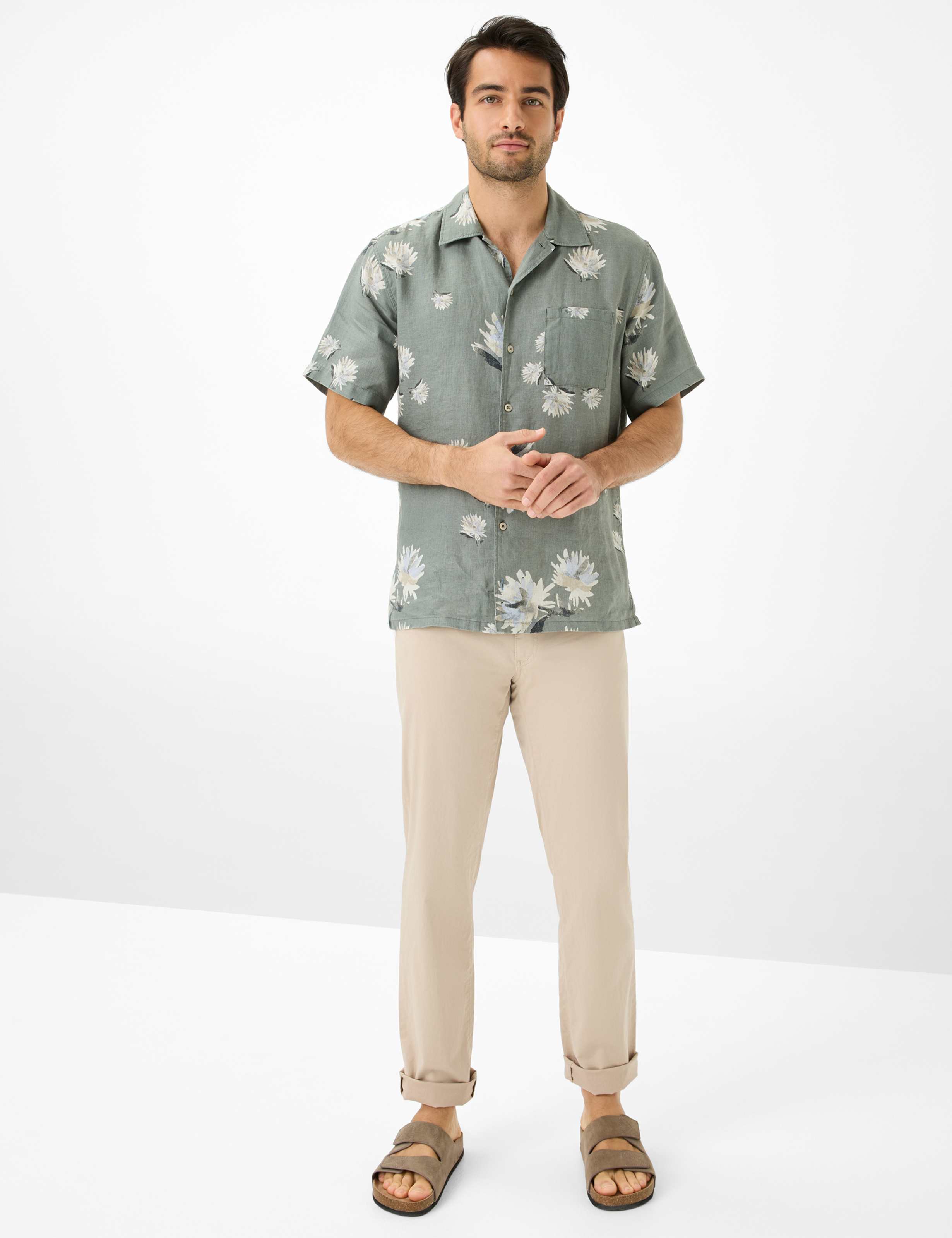 BRAX Cadiz U beach Stoffhose - Sand Dune Light - 7884120 81-3128-56 von BRAX