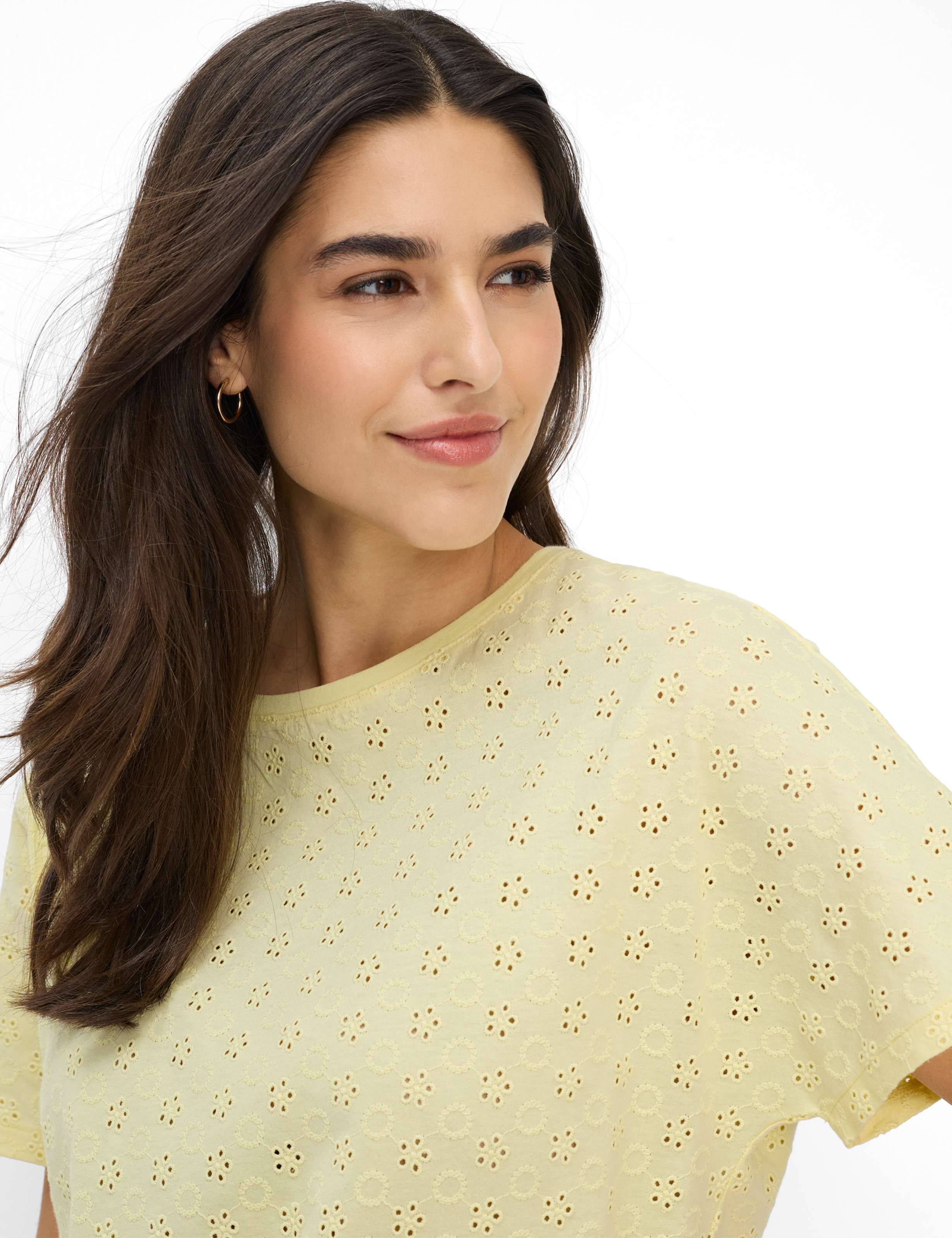 BRAX Caelen.S Kurzarm T-Shirt - Sunlit Dandelion - 90663400 90-0018-68 von BRAX