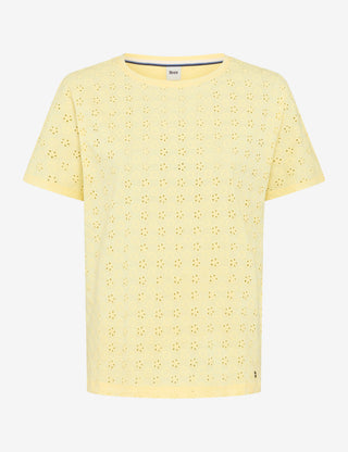 BRAX Caelen.S Kurzarm T-Shirt - Sunlit Dandelion - 90663400 90-0018-68