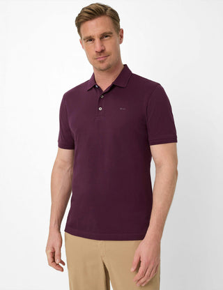 BRAX PETE Poloshirt - Velvet Grape - 70426000 21-4508-85