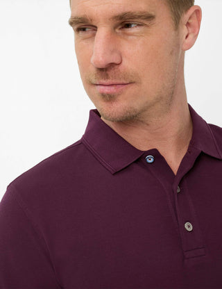 BRAX PETE Poloshirt - Velvet Grape - 70426000 21-4508-85