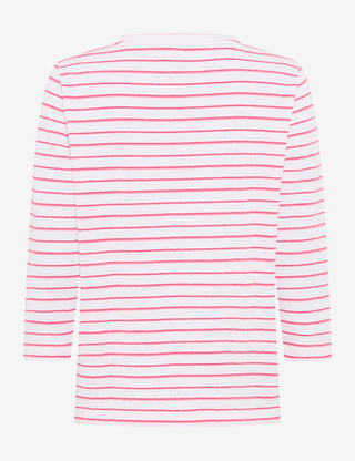 BRAX BONNIE Pullover/Longsleeve - Blush Riviera Stripe - 90660700 90-0019-85