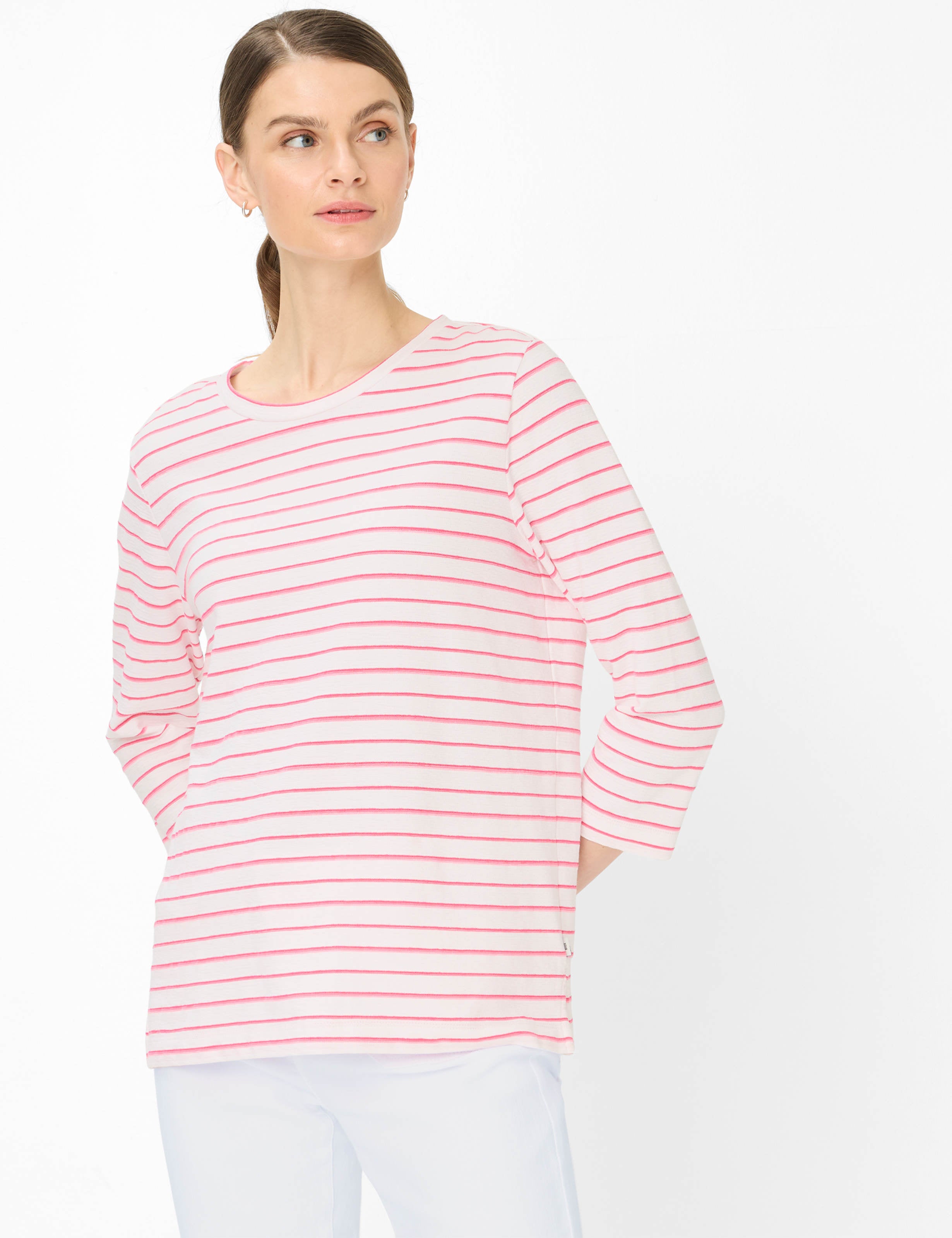 BRAX BONNIE Pullover/Longsleeve - Blush Riviera Stripe - 90660700 90-0019-85 von BRAX