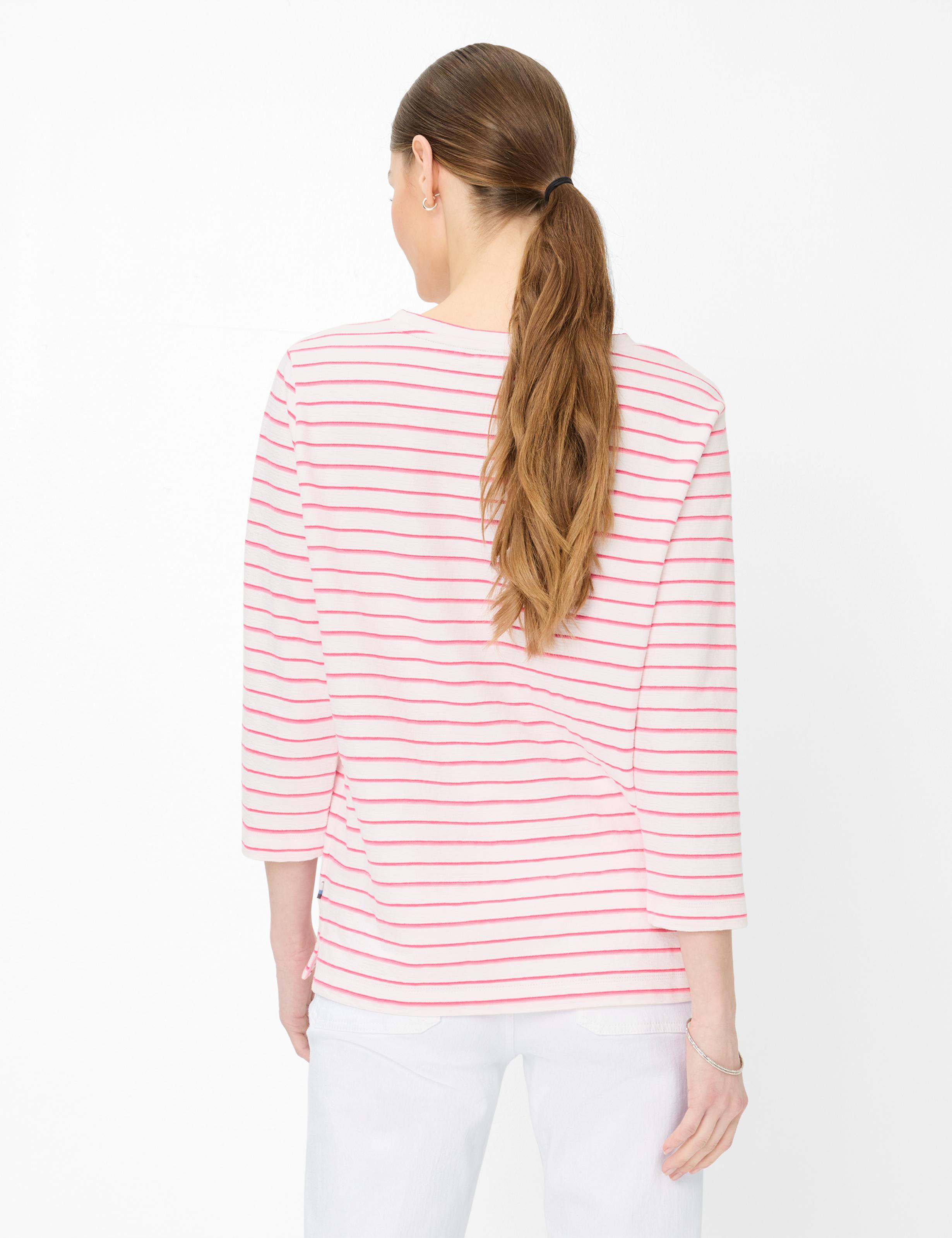 BRAX BONNIE Pullover/Longsleeve - Blush Riviera Stripe - 90660700 90-0019-85 von BRAX