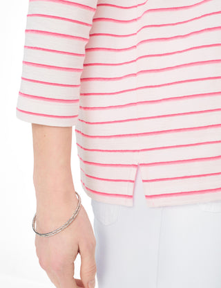 BRAX BONNIE Pullover/Longsleeve - Blush Riviera Stripe - 90660700 90-0019-85