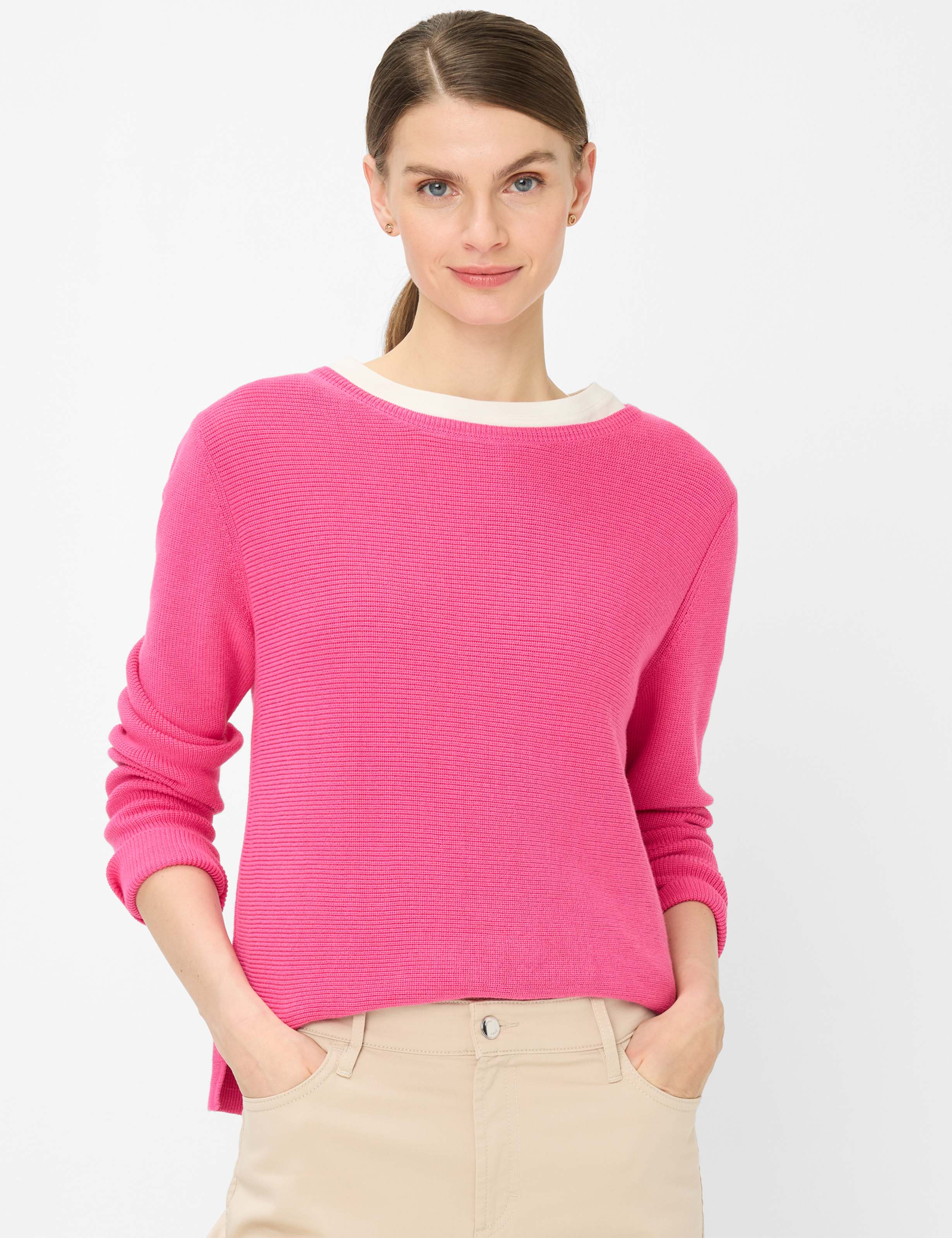 BRAX LESLEY Pullover/Longsleeve - Candy Blossom Pink - 90111500 90-6002-85 von BRAX