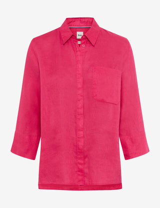 BRAX VICKI 3/4 Bluse - Raspberry Sorbet Sky - 94111400 94-0008-85