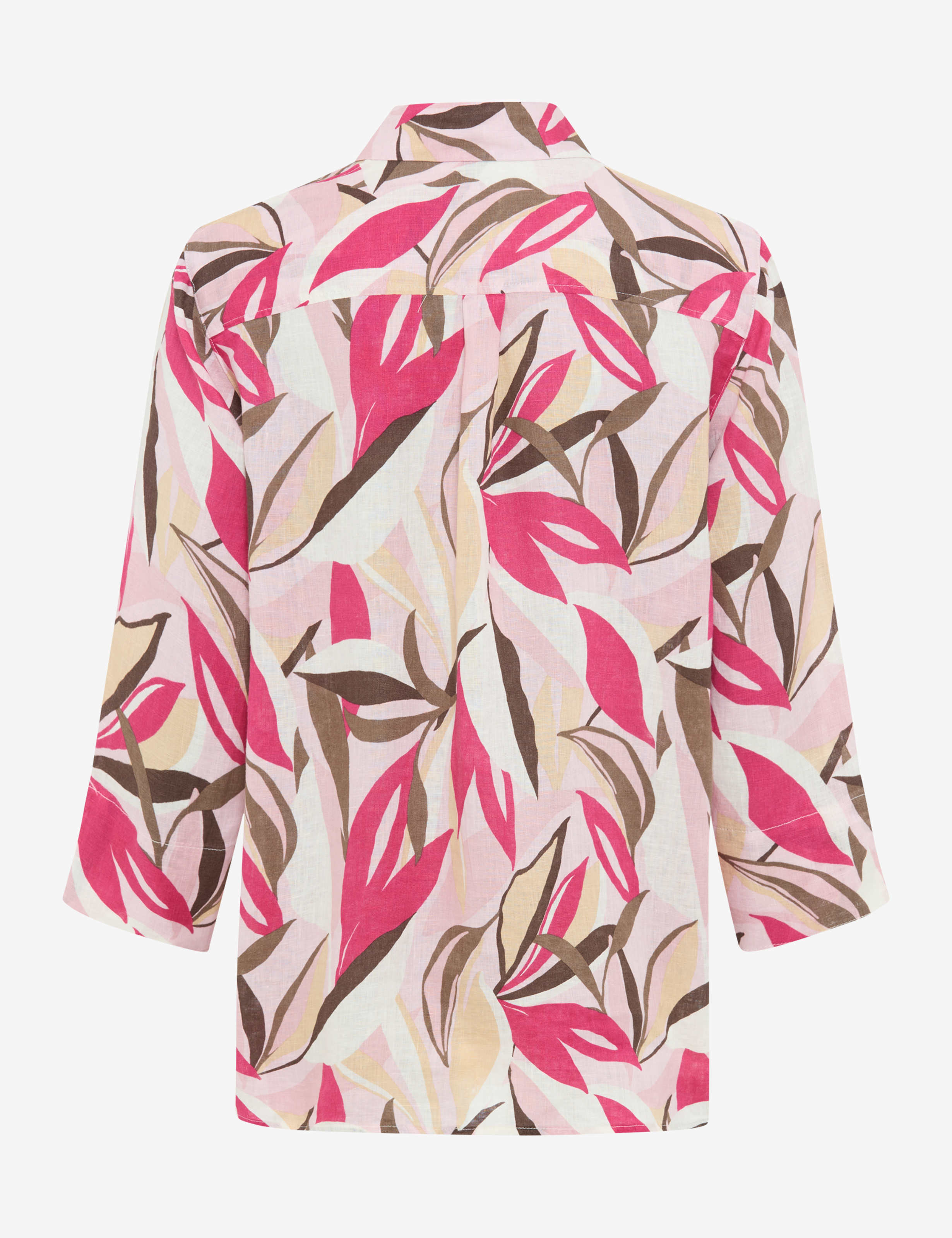 BRAX Vicki 3/4 Bluse - Pink Petal Paradise - 94121400 94-0026-85