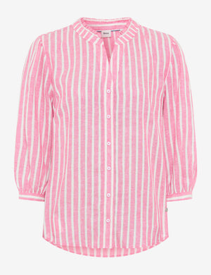 BRAX VIOLET 3/4 Bluse - Rosewater Stripe - 94151300 94-0037-85