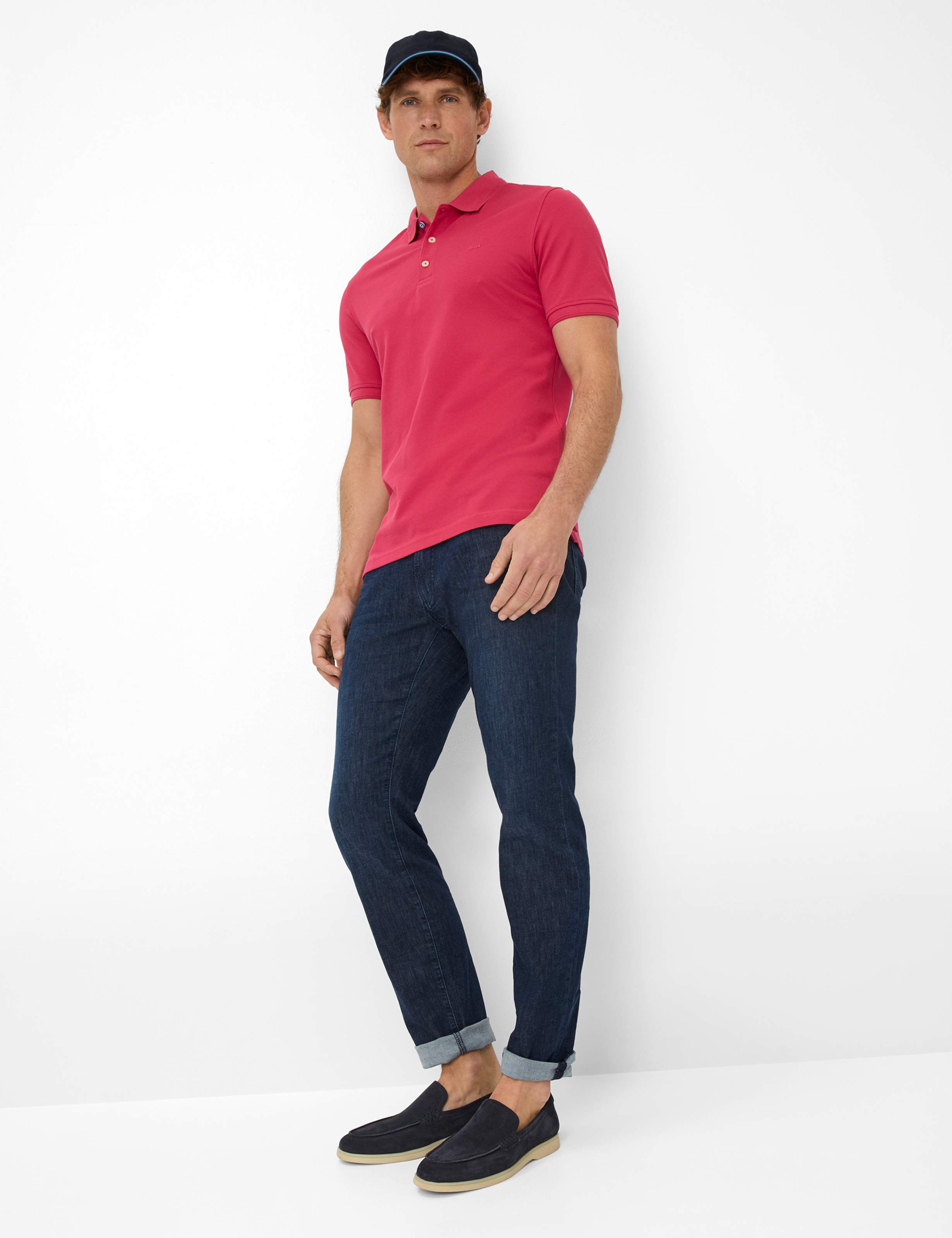 BRAX PETE Poloshirt - Berry Sorbet Pink - 70426000 21-4508-86 von BRAX