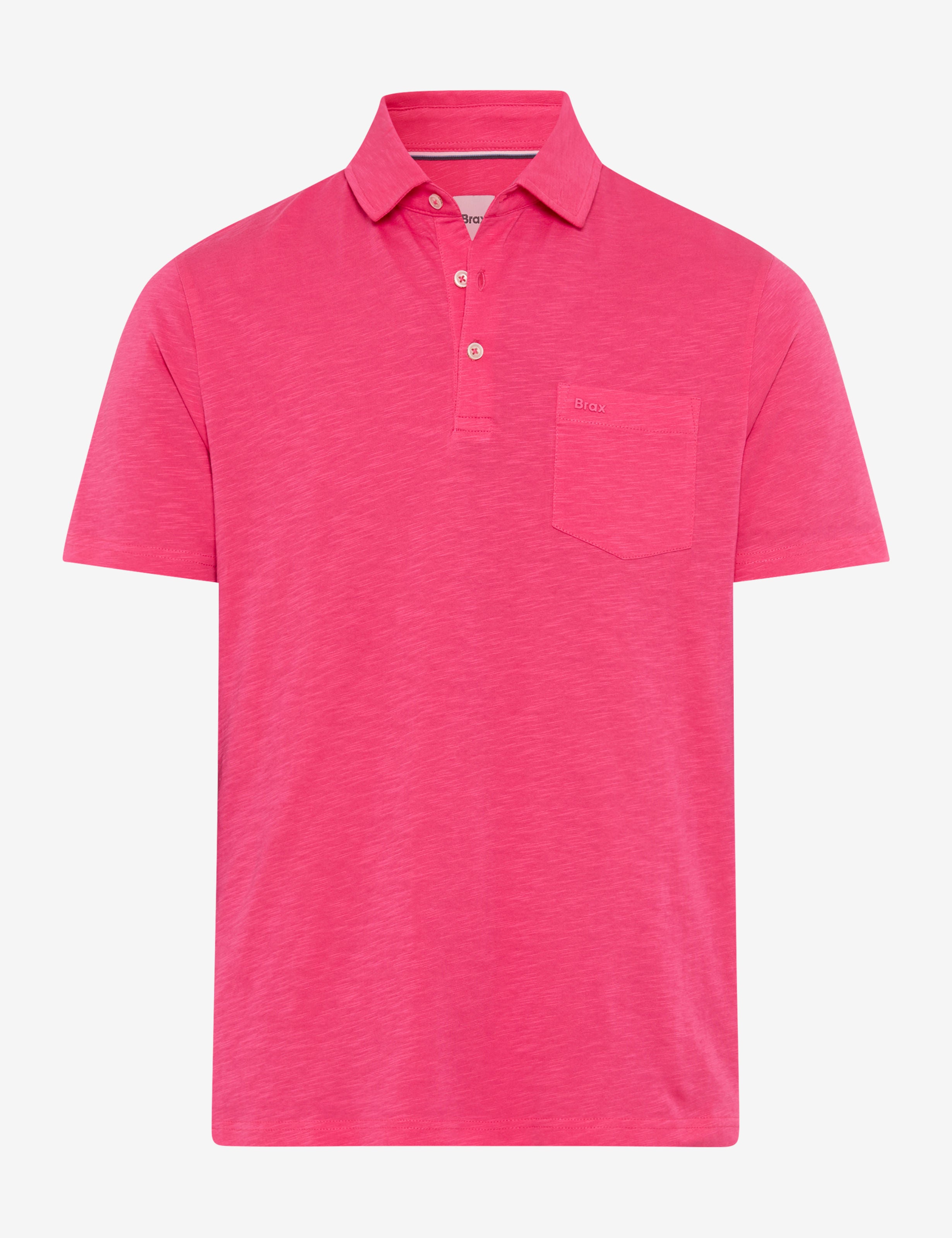 BRAX PAVO Poloshirt raspberry 70440300 70-0061-86 - Cotton Slub von BRAX