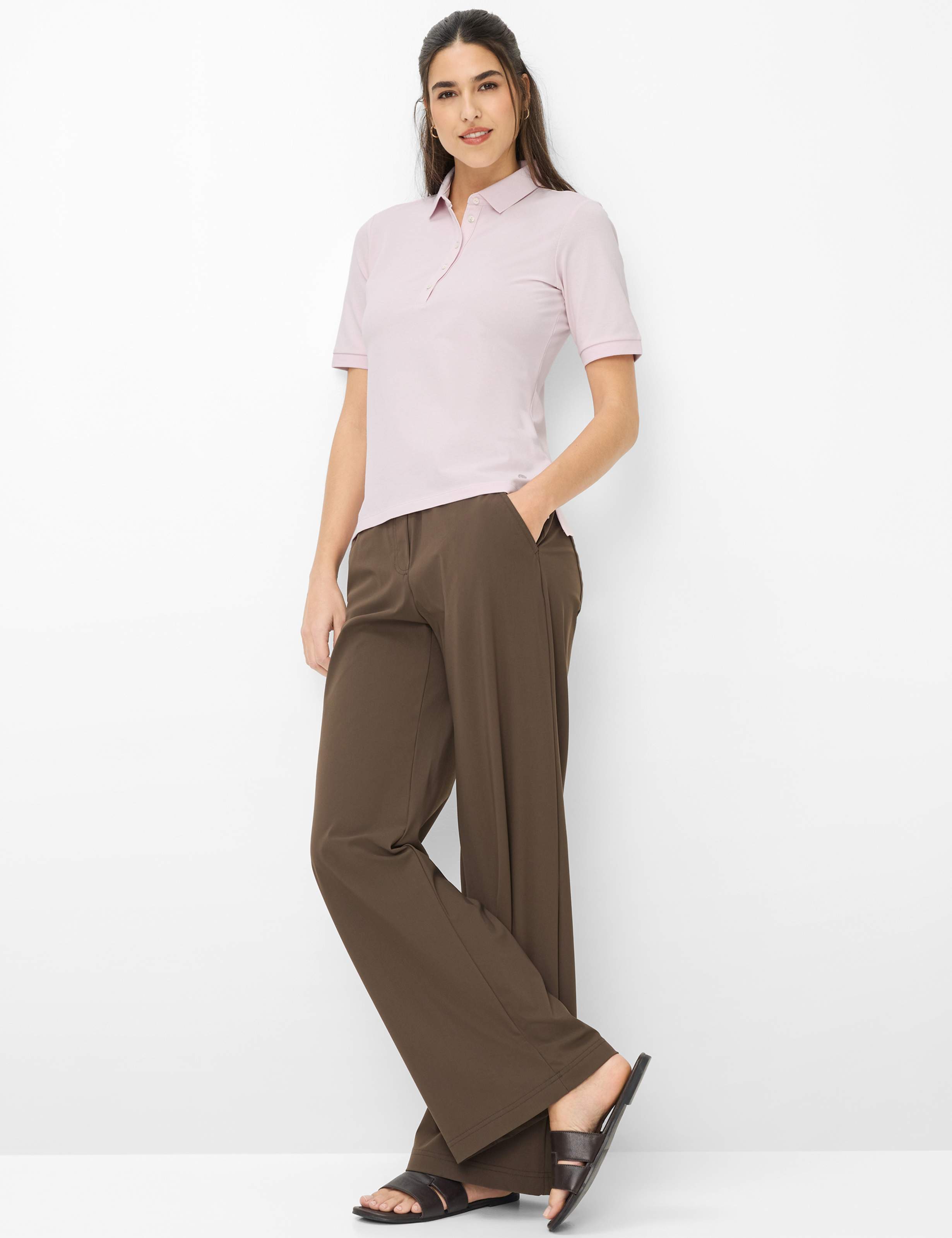BRAX CLEO Poloshirt - Blush Mist Pink - 90637500 31-3308-87 von BRAX