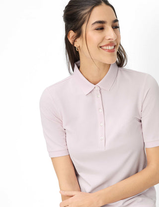 BRAX CLEO Poloshirt - Blush Mist Pink - 90637500 31-3308-87