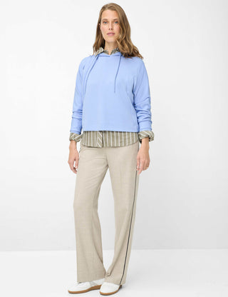 BRAX BECA.L Kapuzenpullover - Sky Mist Blue - 90657800 90-0002-88