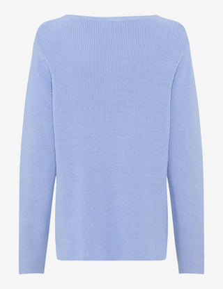 BRAX LESLEY Strickpullover - Misty Sapphire Blue - 90111500 90-6002-88
