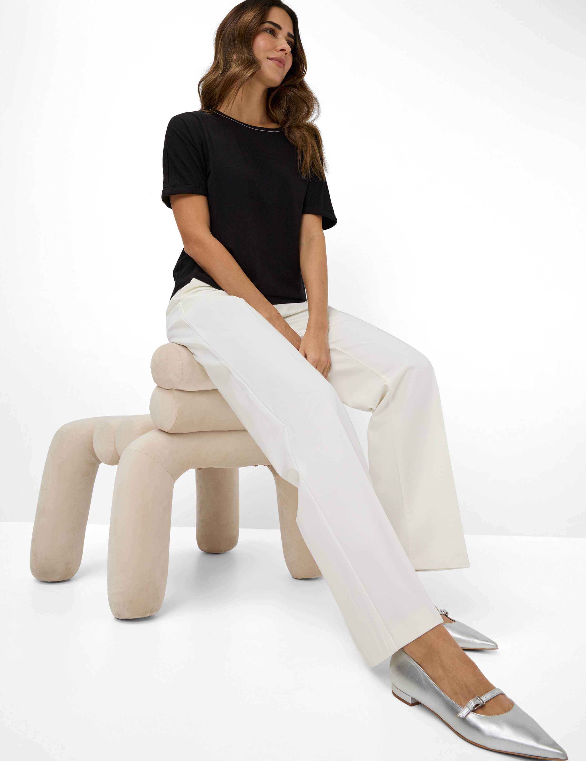 BRAX MAINE Jersey - Cloudy Vanilla - 9248120 71-5658-98 von BRAX