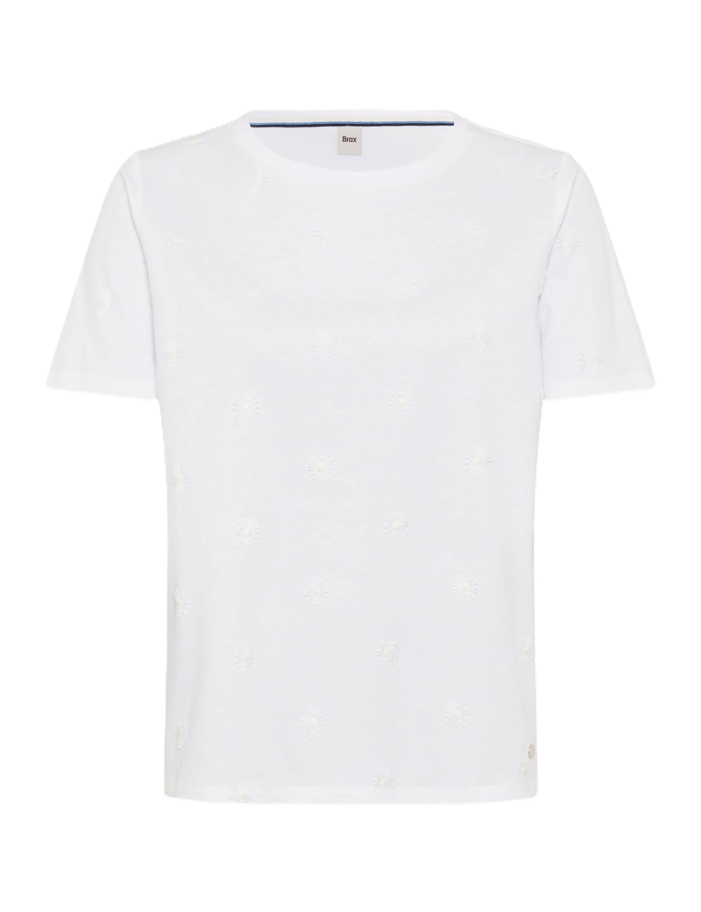 BRAX CIRA.S T-Shirt Rundhals offwhite knitted 90667700 90-0067-98 von BRAX