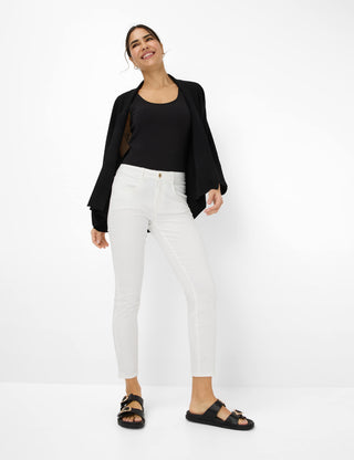 BRAX SHAKIRA S Slim Jeans - Alpine Pearl White - 9933720 71-7928-99