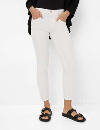 BRAX SHAKIRA S Slim Jeans - Alpine Pearl White - 9933720 71-7928-99