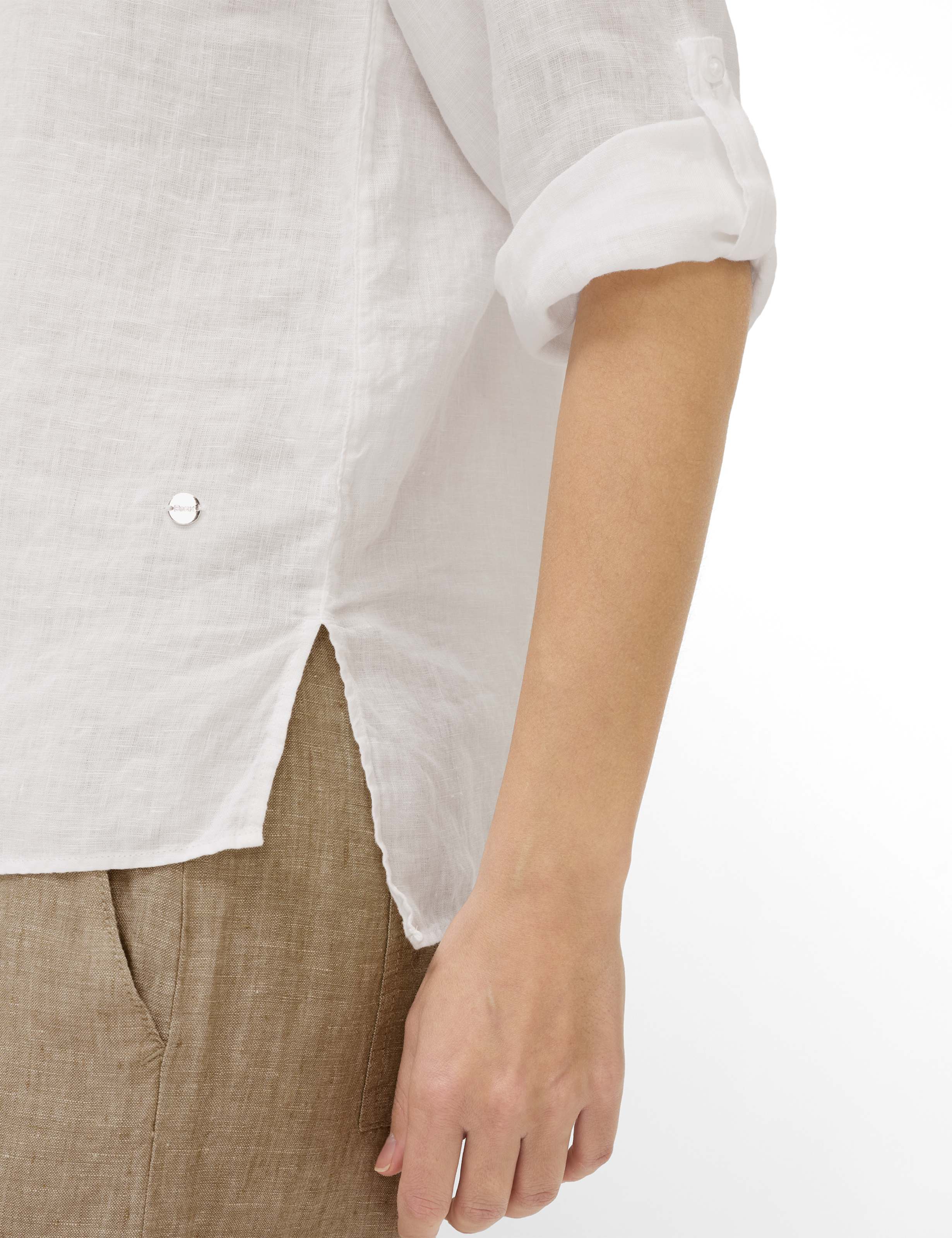 BRAX VICKI 3/4 Bluse - Linen Sky White - 94111400 94-0008-99 von BRAX