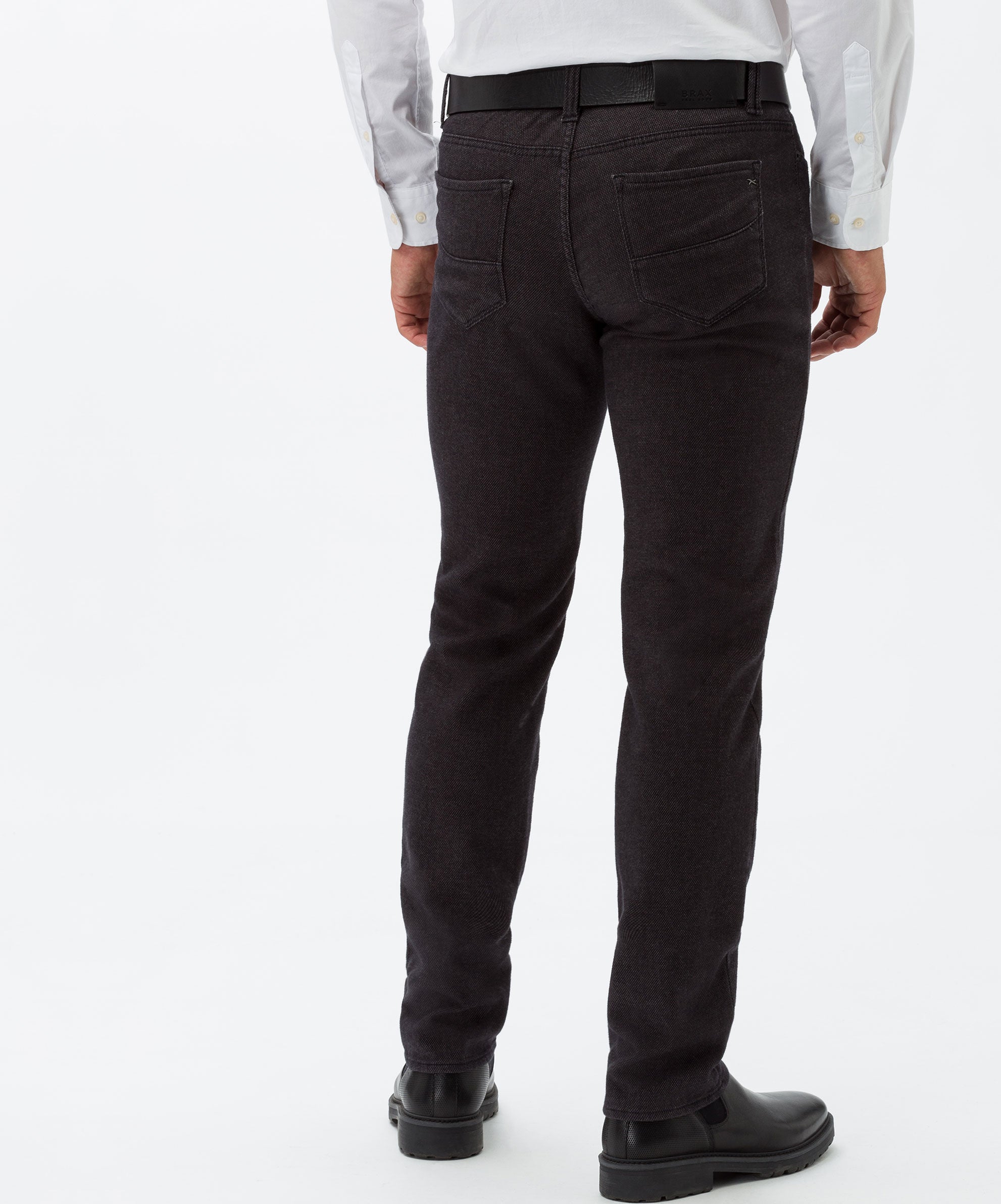 BRAX CADIZ C Straight Hose - Ebony Charcoal - 85-1824.04 von BRAX