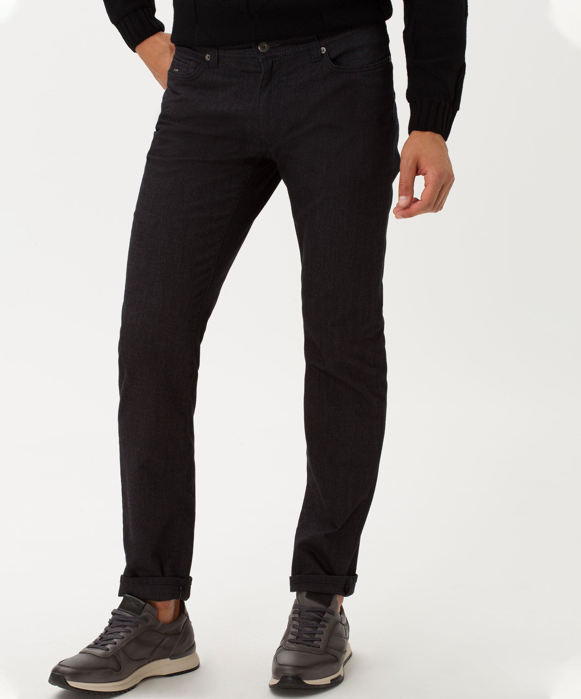 BRAX CADIZ C Five Pocket - Midnight Charcoal - 7863120 85-1457.05 von BRAX