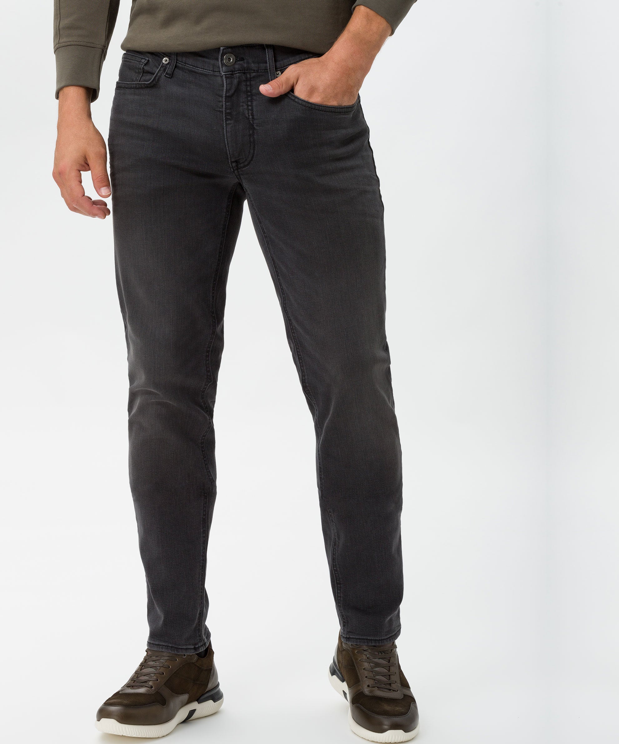BRAX Chris Vintage Flex - Charcoal Drift - 7960820 85-6604.05 von BRAX