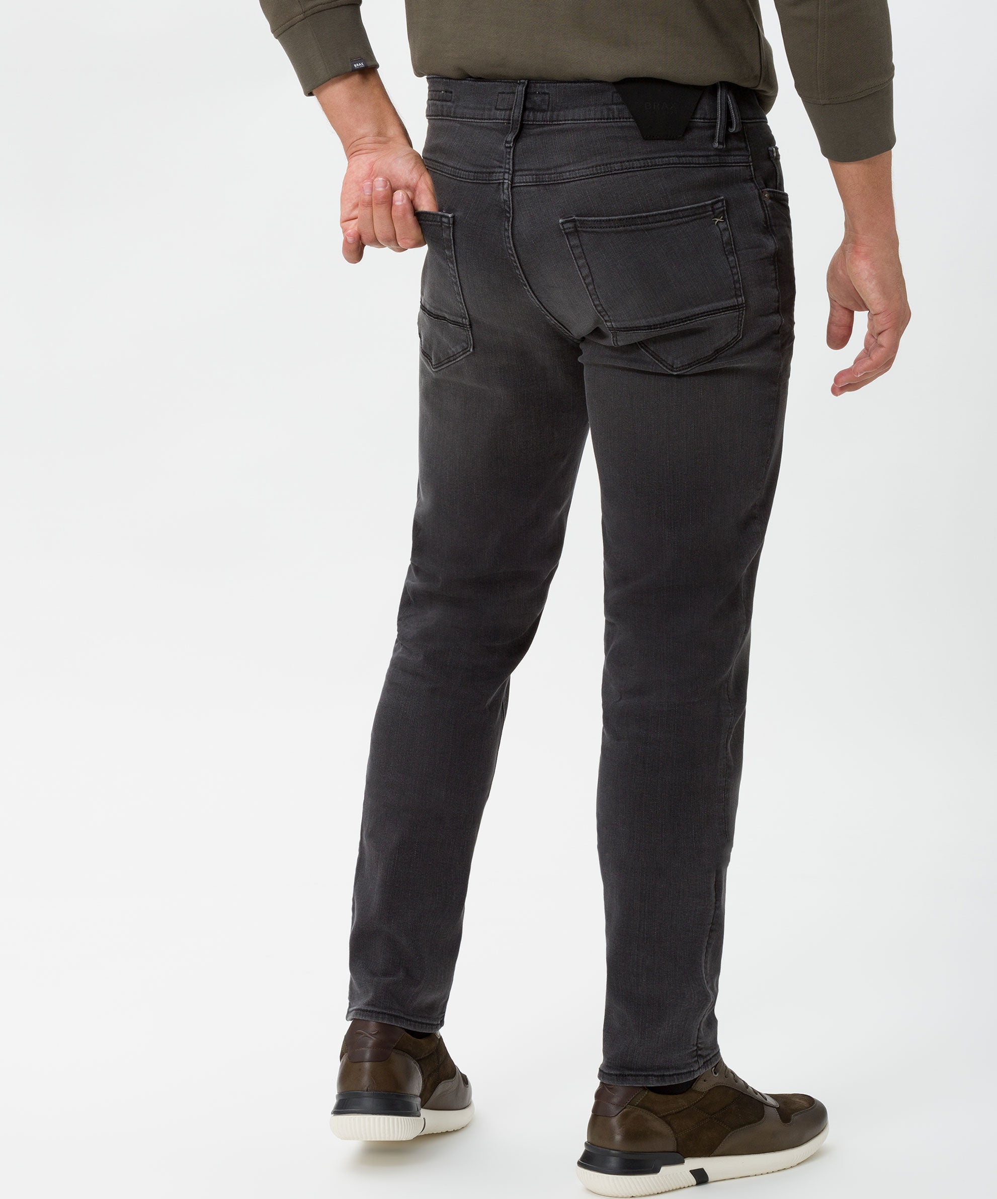 BRAX Chris Vintage Flex - Charcoal Drift - 7960820 85-6604.05 von BRAX