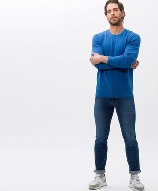 BRAX CADIZ Five Pocket - Deep Indigo Drift - 7962220 85-6524.16