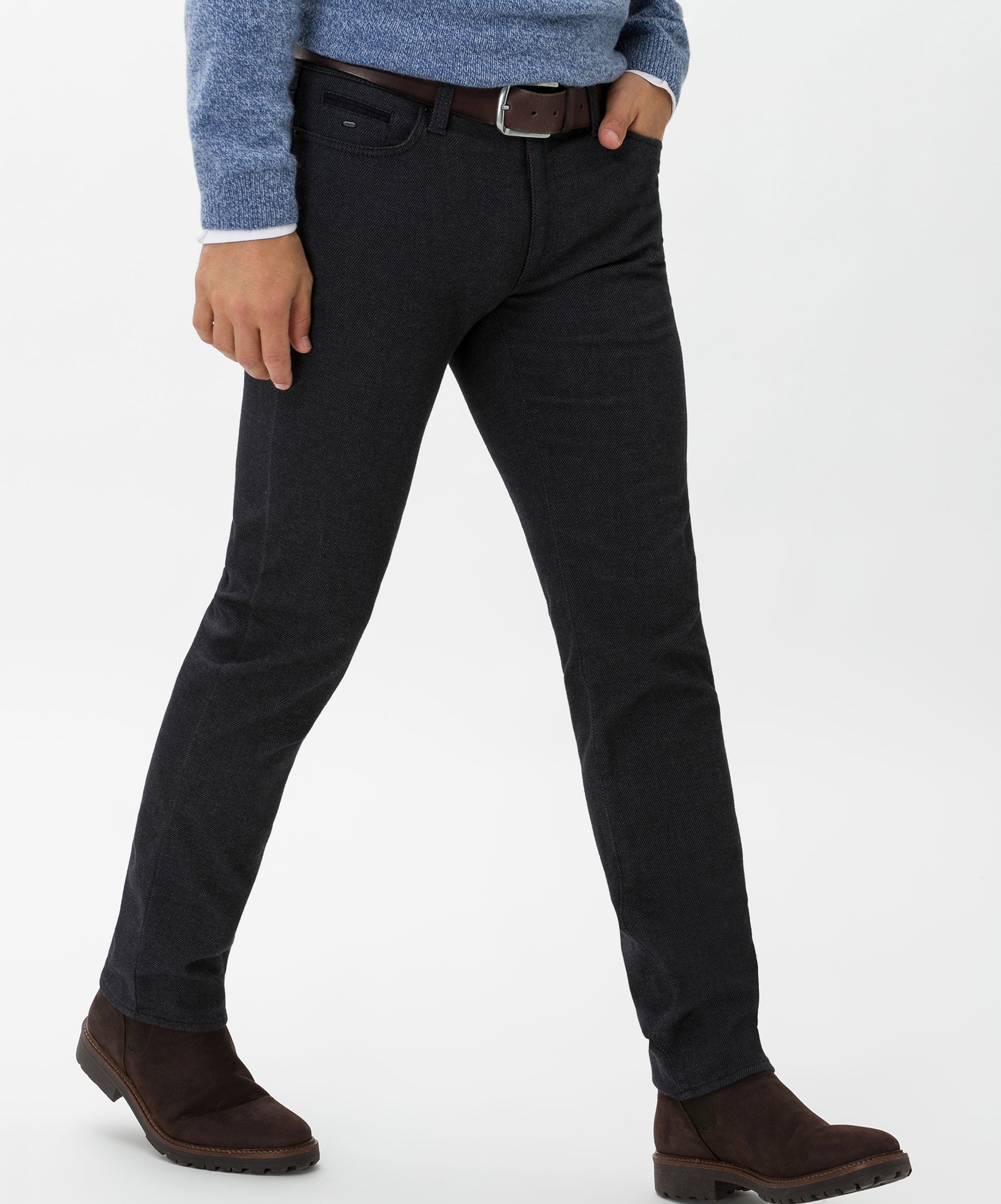 BRAX CADIZ C - Deep Indigo Texture - 7863120 85-1824.23 von BRAX