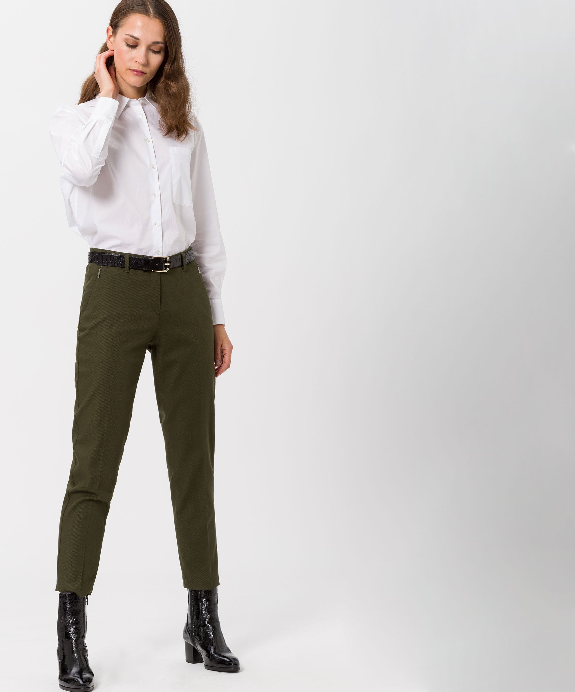 BRAX MARON olive foncé 9872420 75-5504.32 von BRAX