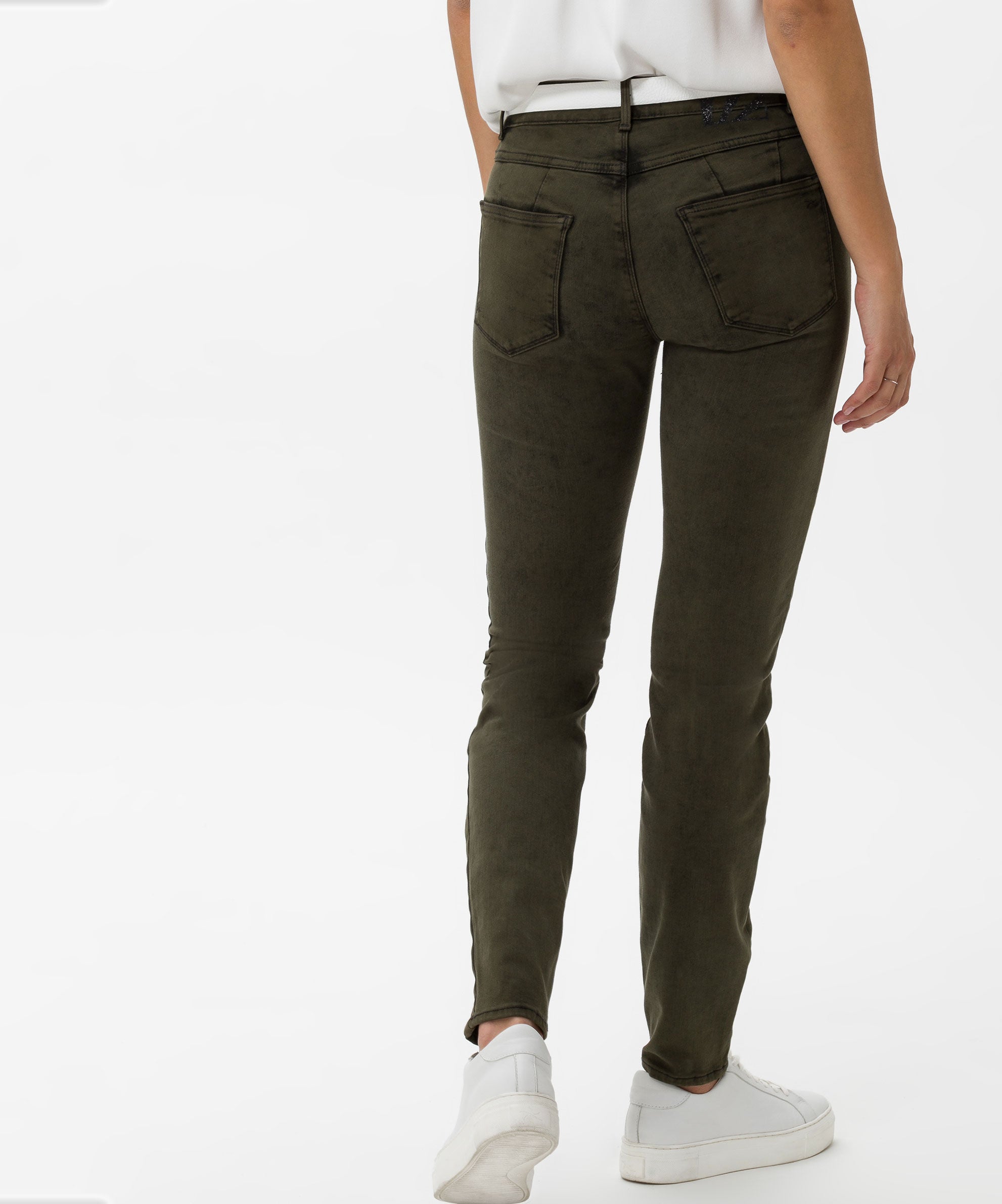 BRAX ANA PUSH UP - Deep Olive Wash - 9970620 75-6634.32 von BRAX