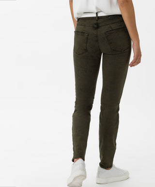 BRAX ANA PUSH UP - Deep Olive Wash - 9970620 75-6634.32