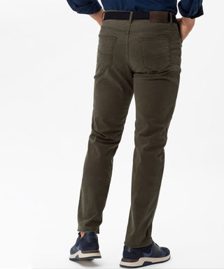 BRAX CADIZ Five Pocket - Olive Drift Green - 7864120 85-3504.32