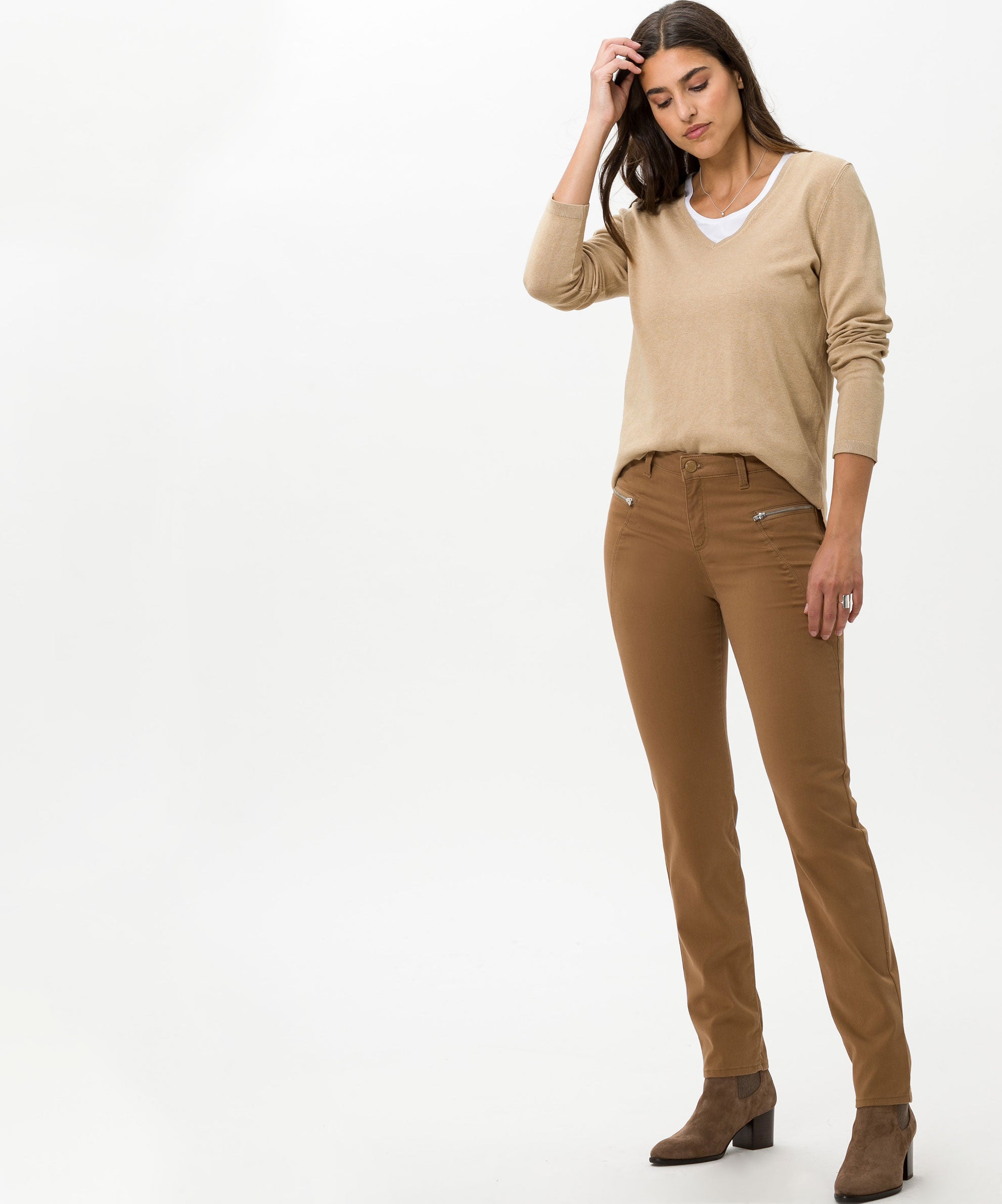 BRAX SHAKIRA - Toastwood Brown - 9872020 75-1707.55 von BRAX