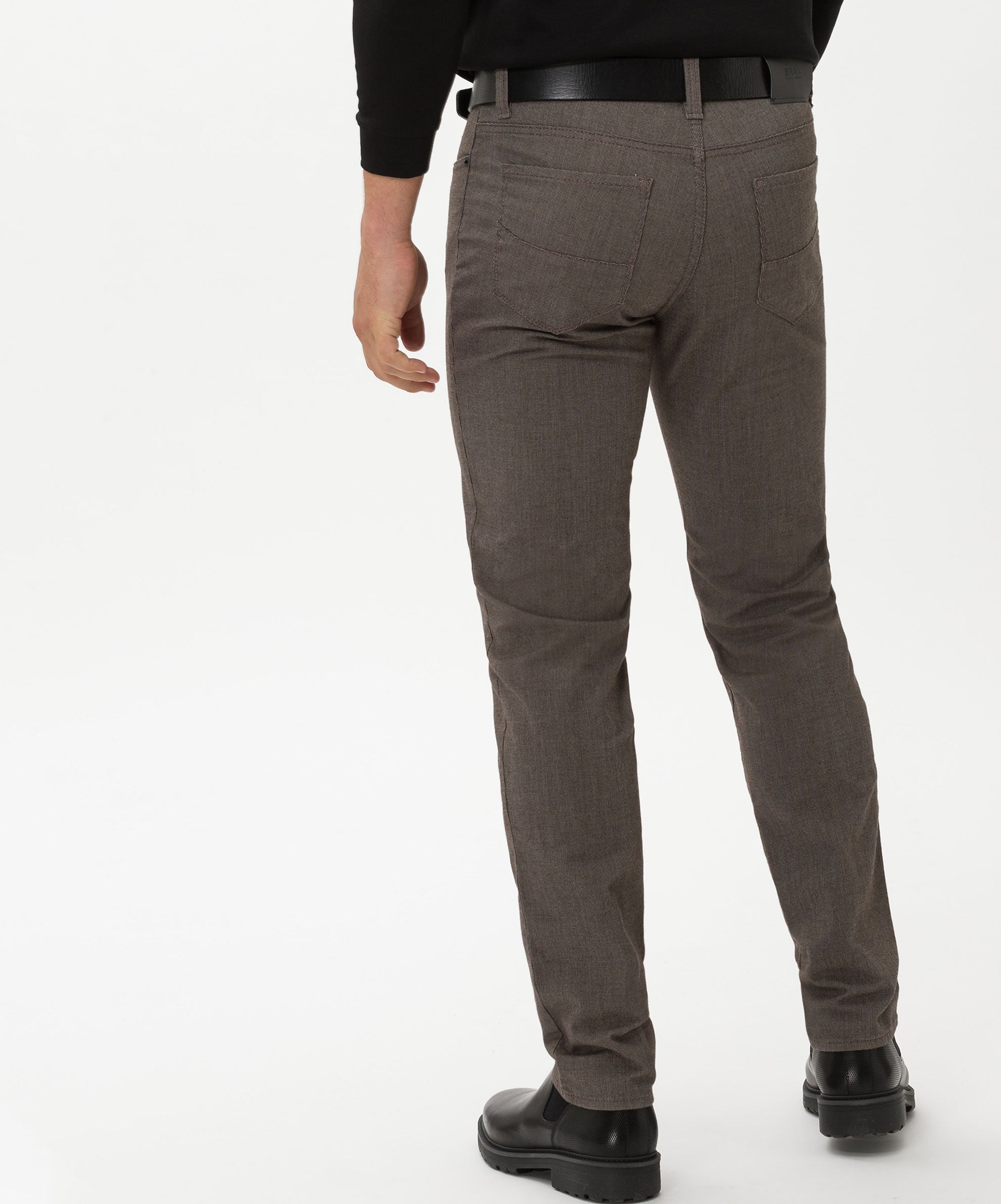 BRAX CADIZ SQ Straight-Hose - Walnut Haze Brown - 7864520 85-3204.56 von BRAX