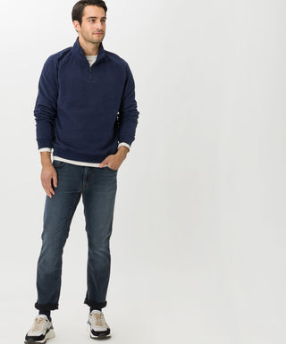 BRAX Chuck Five Pocket - Midnight Slate Blue - 07953020 81-6327.23