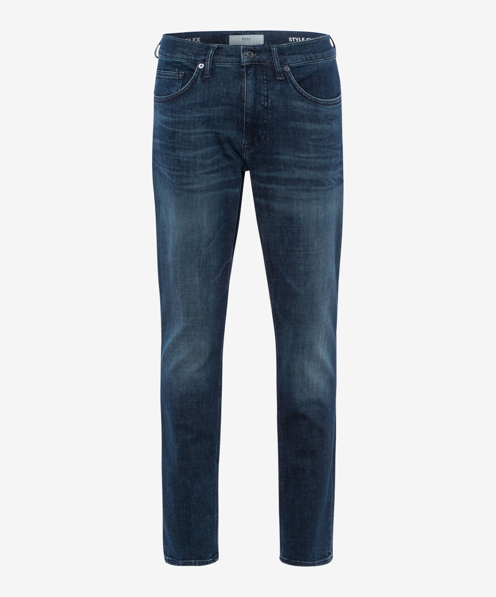 BRAX Chris Vintage Straight Jeans - Deep Indigo Washed - 07960820 81-6607.24